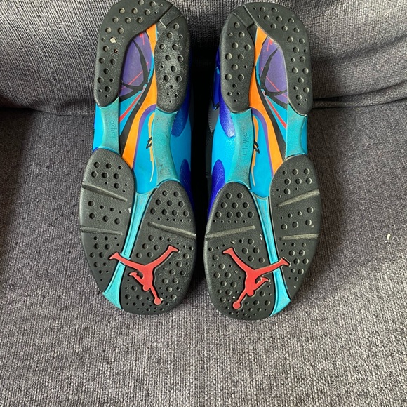 Nike Air Jordan 8 “Aqua” - Size 7 Y - Picture 8 of 8